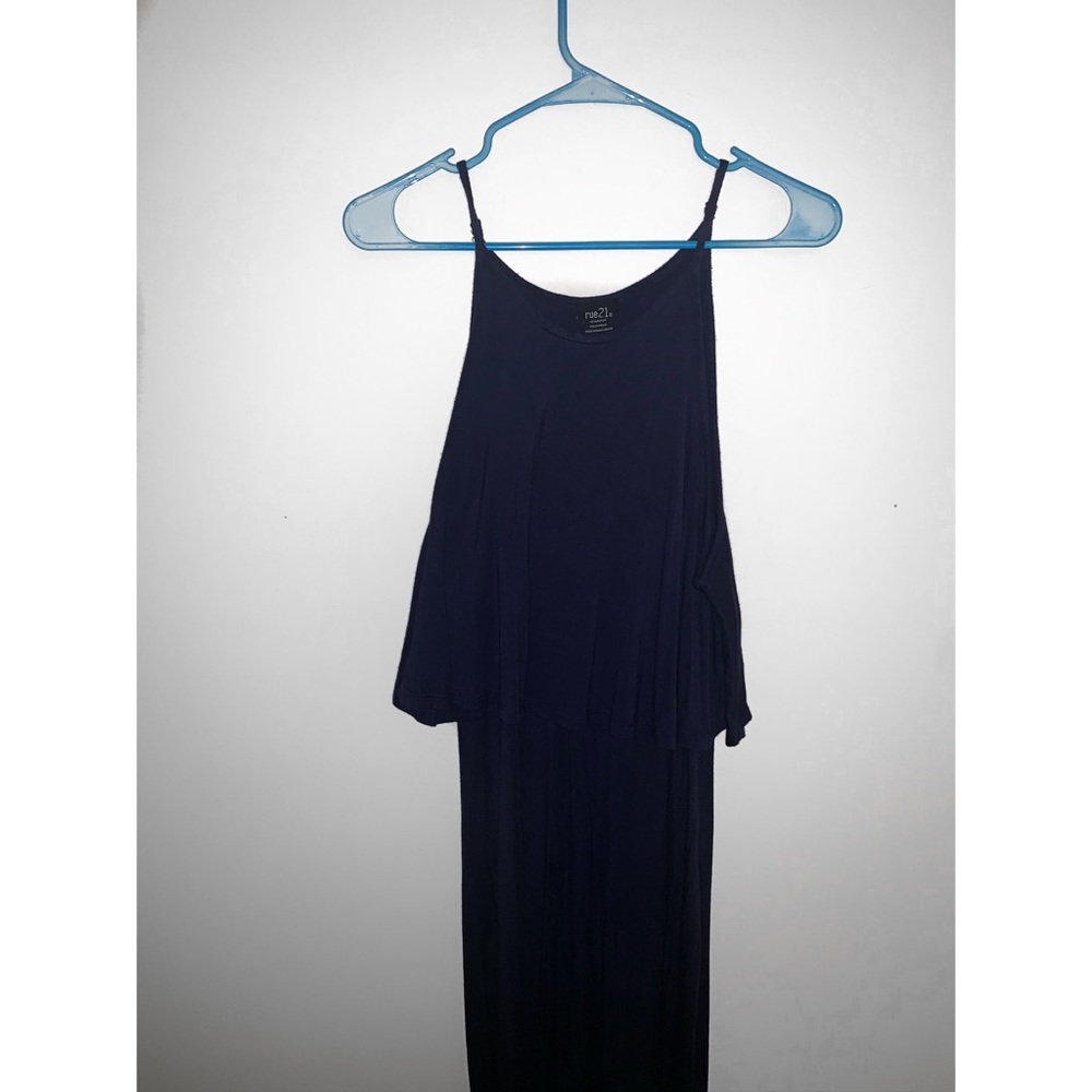 Navy Blue Maxi Dress